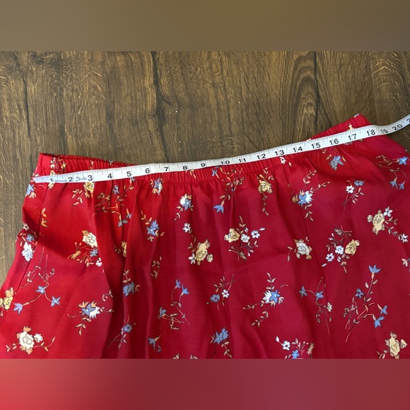 Vintage 90s Heritage Midi Skirt | 2x Plus Size | Grandmacore Quiet Luxury - Picture 10 of 14